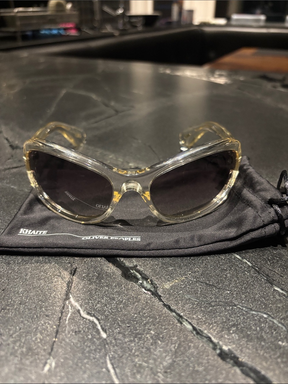 Khaite and Oliver Peoples sunnies